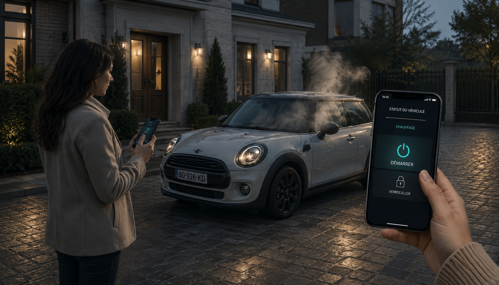 Application FT Solutions démarrage moteur